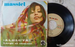 Dischi in vinile: MASSIEL, ALELUYA (AUTOR LUIS EDUARDO AUTE). SINGLE ORIGINAL ESPAÑA AÑO 1967